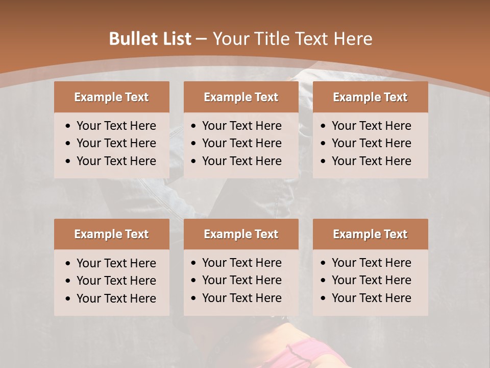 Lifestyle Active Gymnastic PowerPoint Template