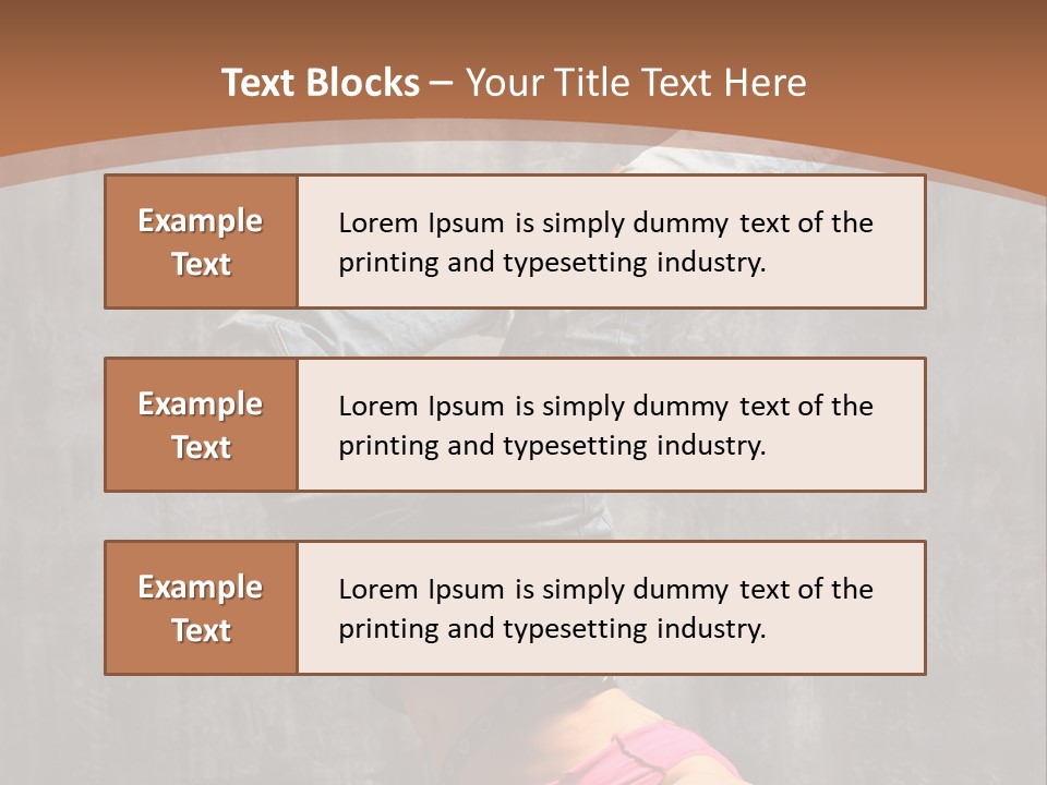 Lifestyle Active Gymnastic PowerPoint Template