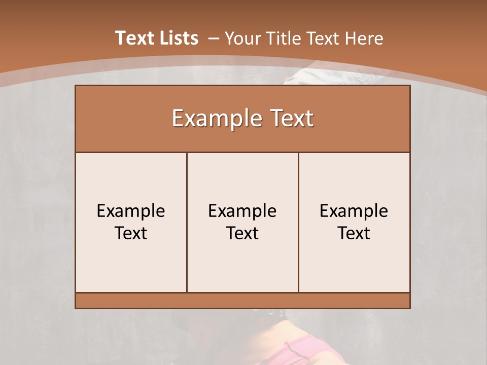 Lifestyle Active Gymnastic PowerPoint Template
