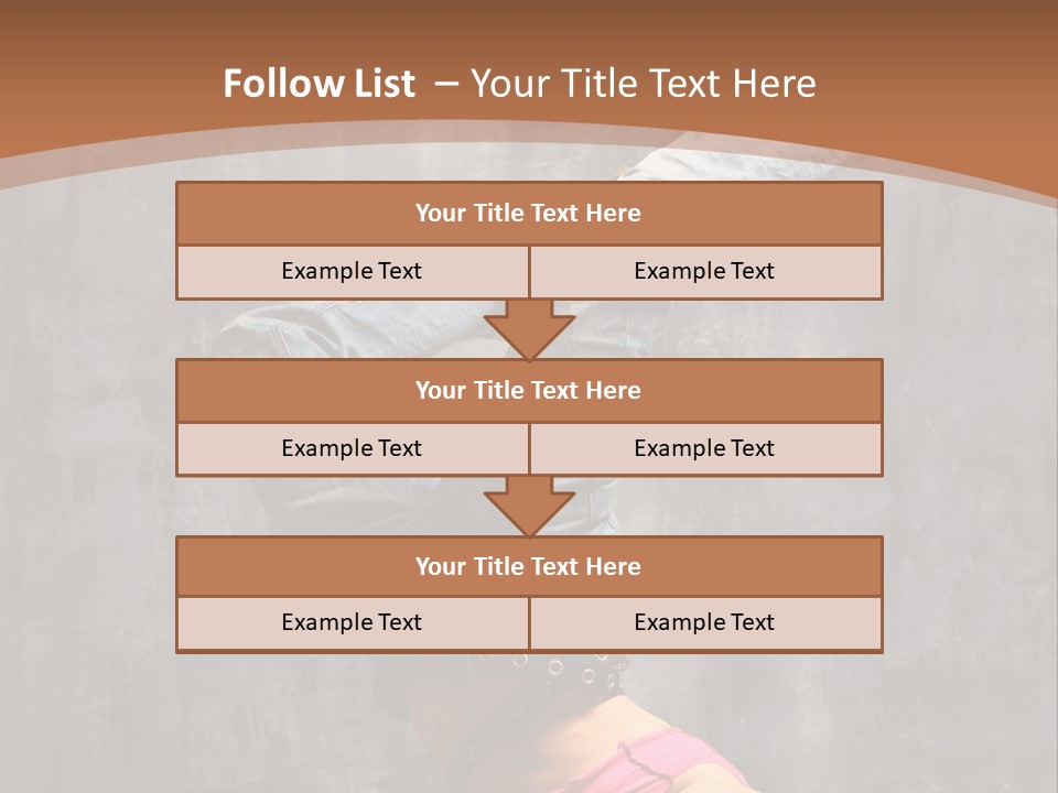 Lifestyle Active Gymnastic PowerPoint Template