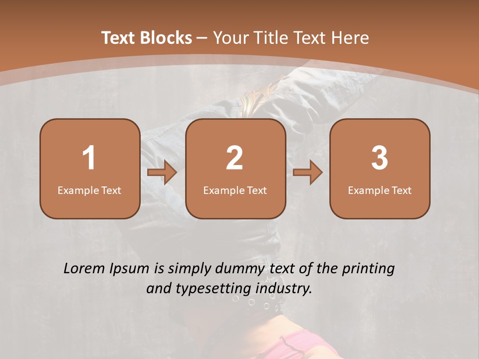 Lifestyle Active Gymnastic PowerPoint Template