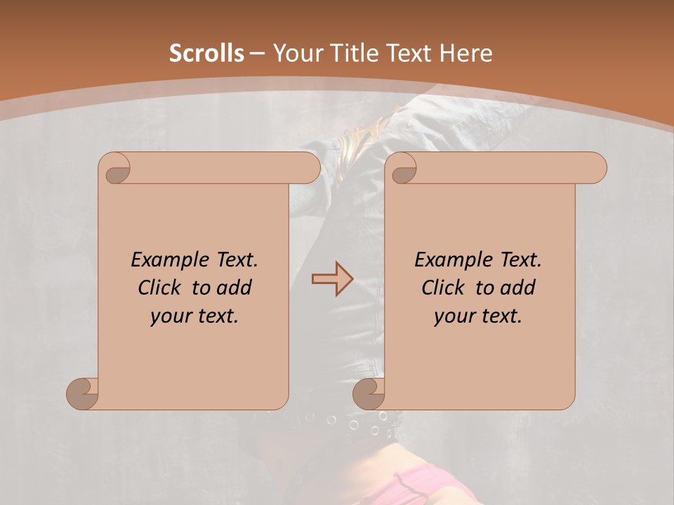 Lifestyle Active Gymnastic PowerPoint Template