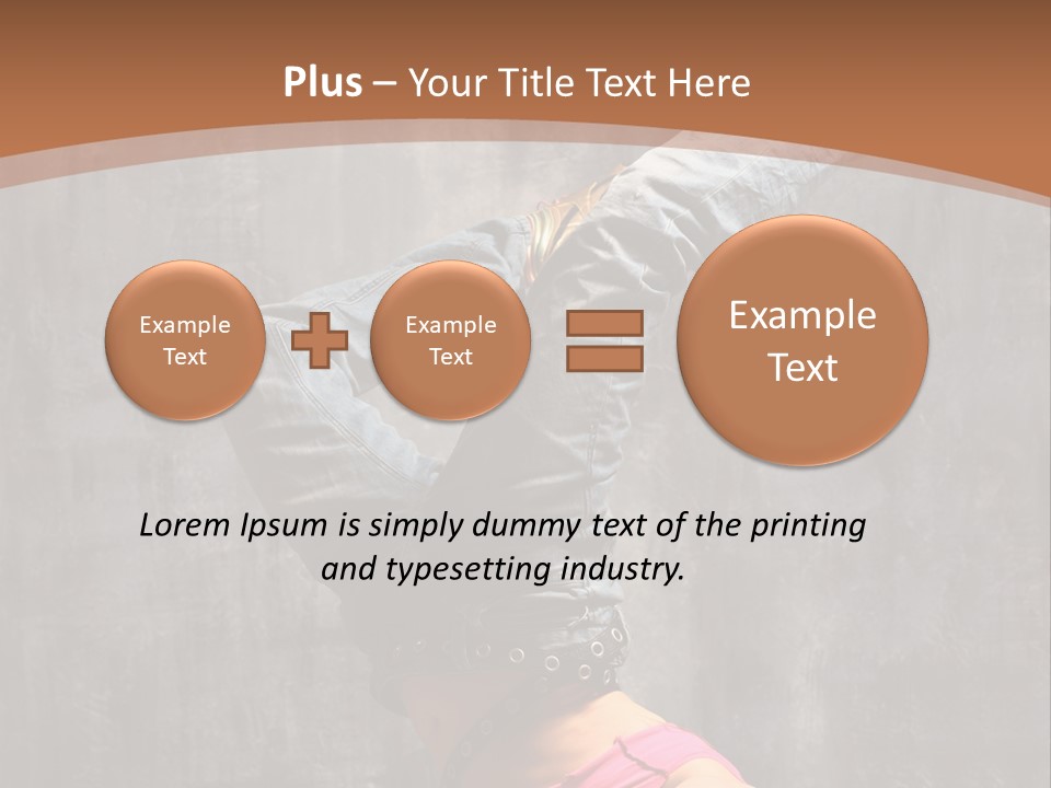 Lifestyle Active Gymnastic PowerPoint Template