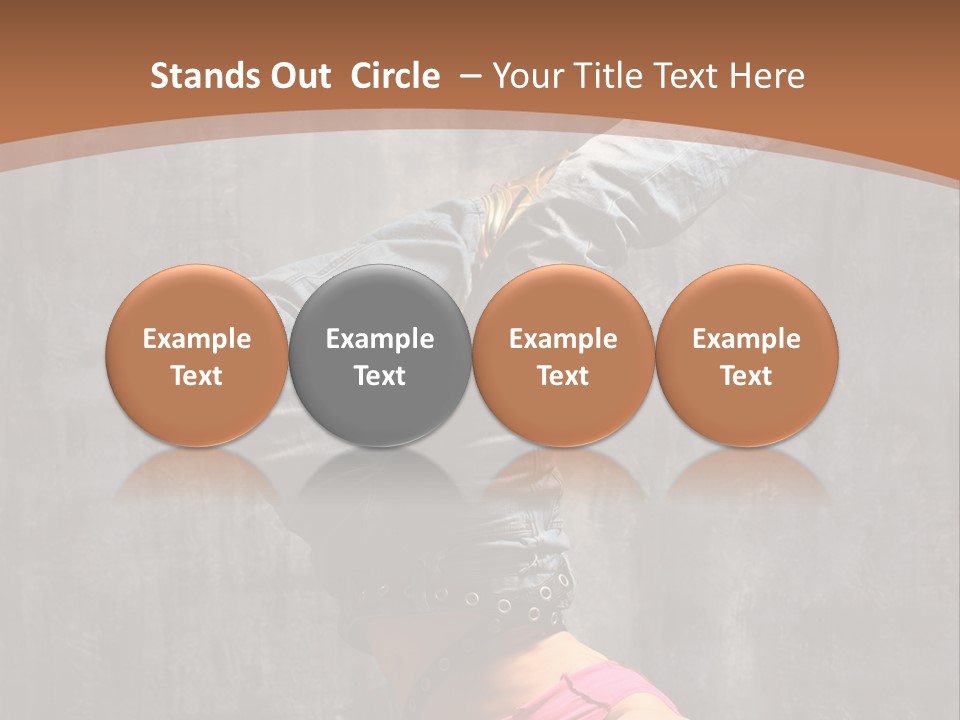 Lifestyle Active Gymnastic PowerPoint Template