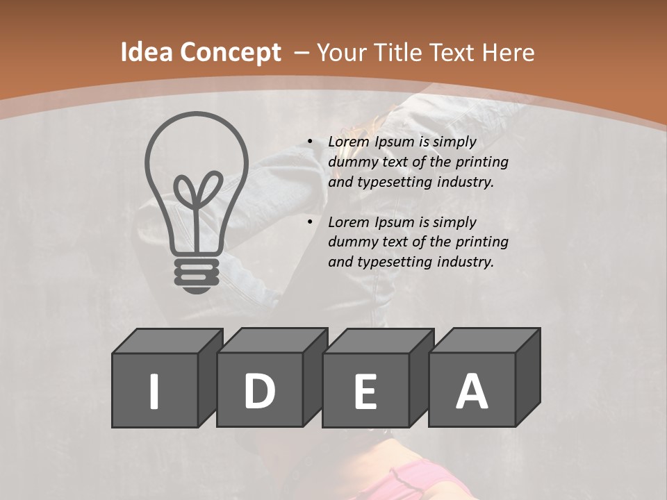 Lifestyle Active Gymnastic PowerPoint Template