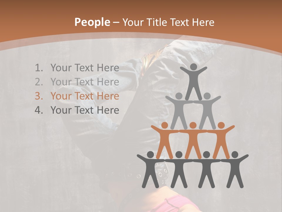 Lifestyle Active Gymnastic PowerPoint Template