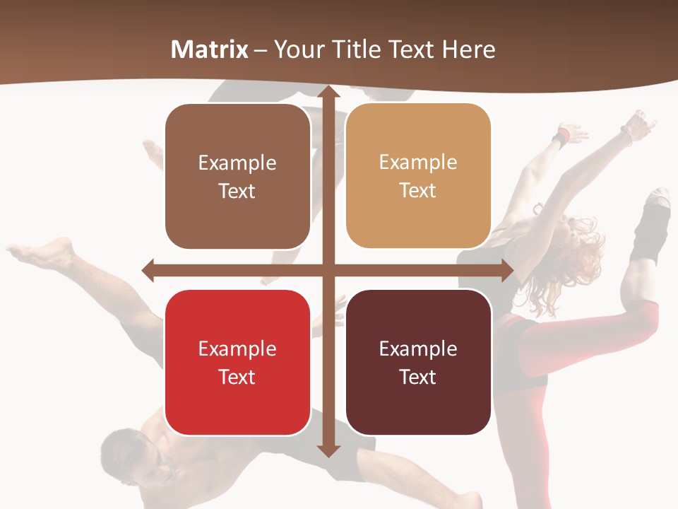 Sporty Temptation Fitness PowerPoint Template