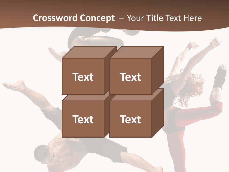 Sporty Temptation Fitness PowerPoint Template