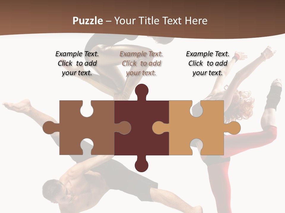 Sporty Temptation Fitness PowerPoint Template