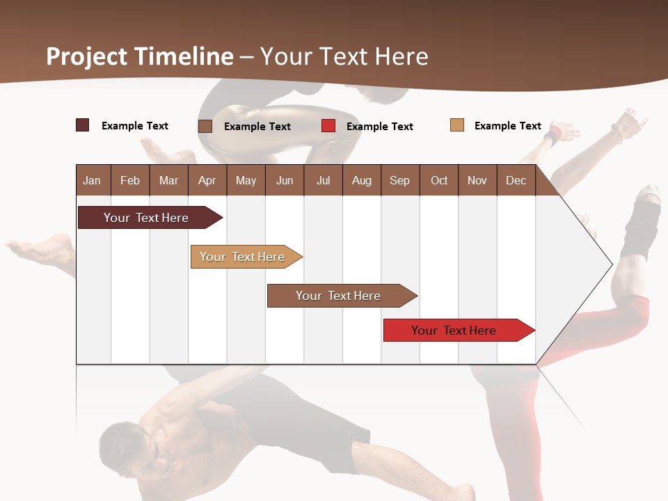 Sporty Temptation Fitness PowerPoint Template