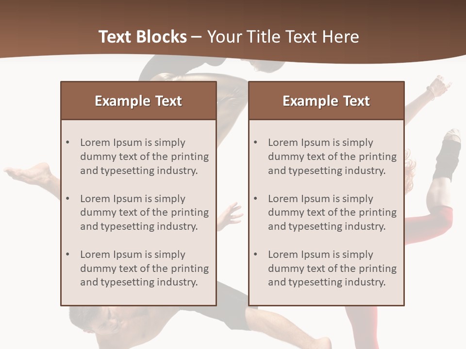 Sporty Temptation Fitness PowerPoint Template