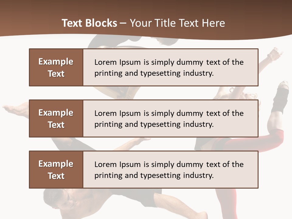 Sporty Temptation Fitness PowerPoint Template