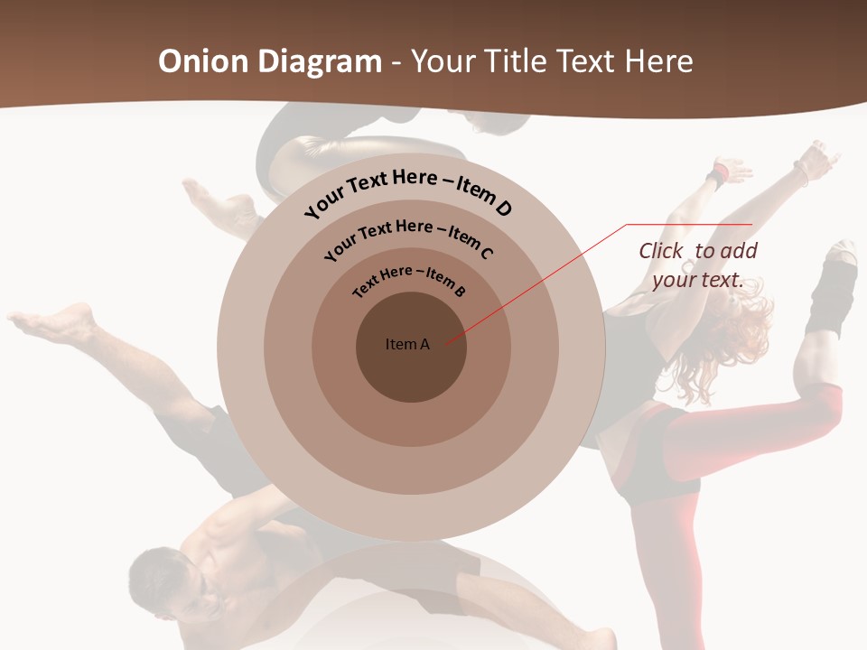 Sporty Temptation Fitness PowerPoint Template