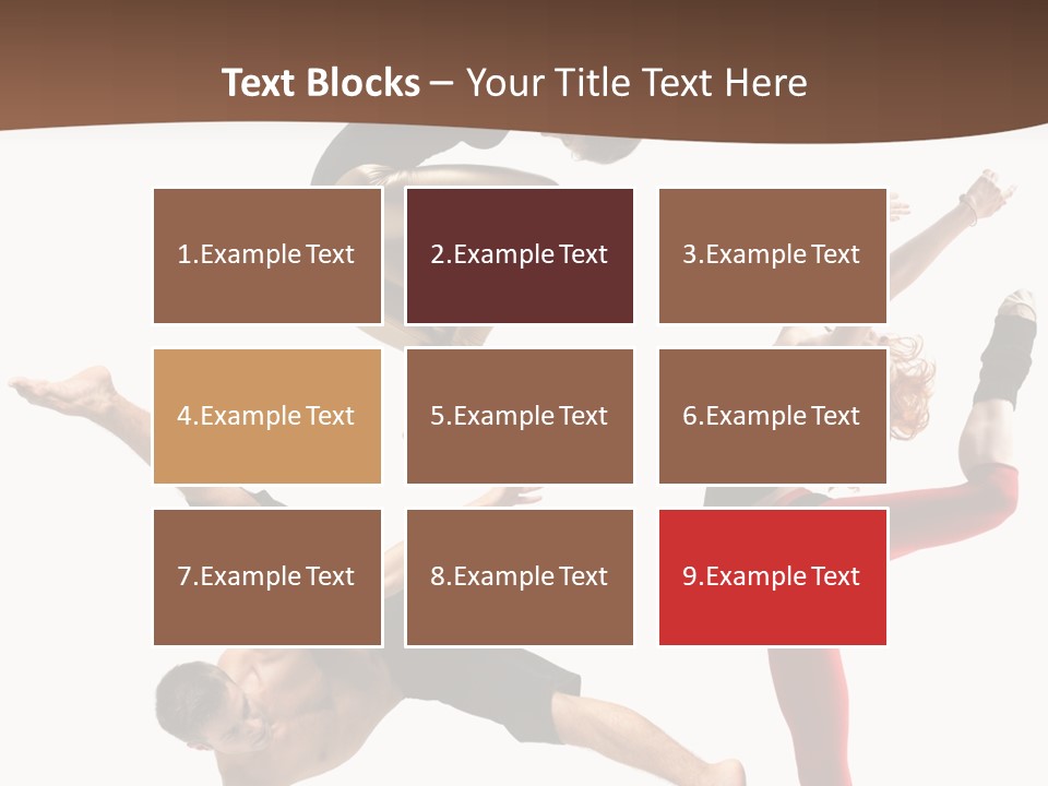 Sporty Temptation Fitness PowerPoint Template