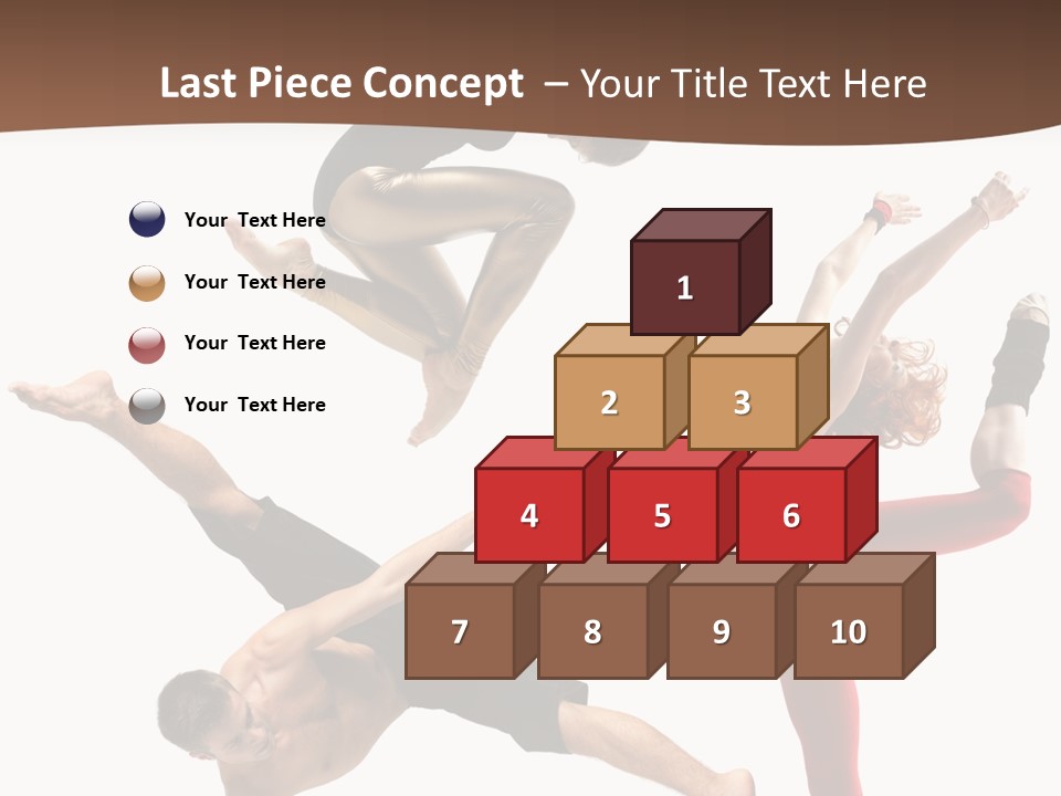 Sporty Temptation Fitness PowerPoint Template