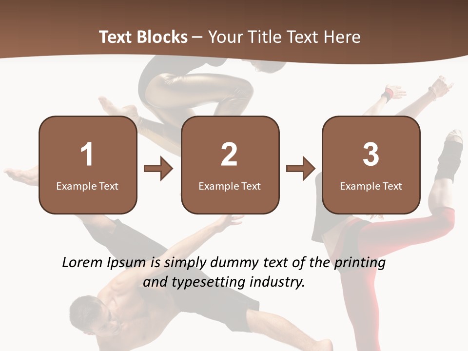 Sporty Temptation Fitness PowerPoint Template