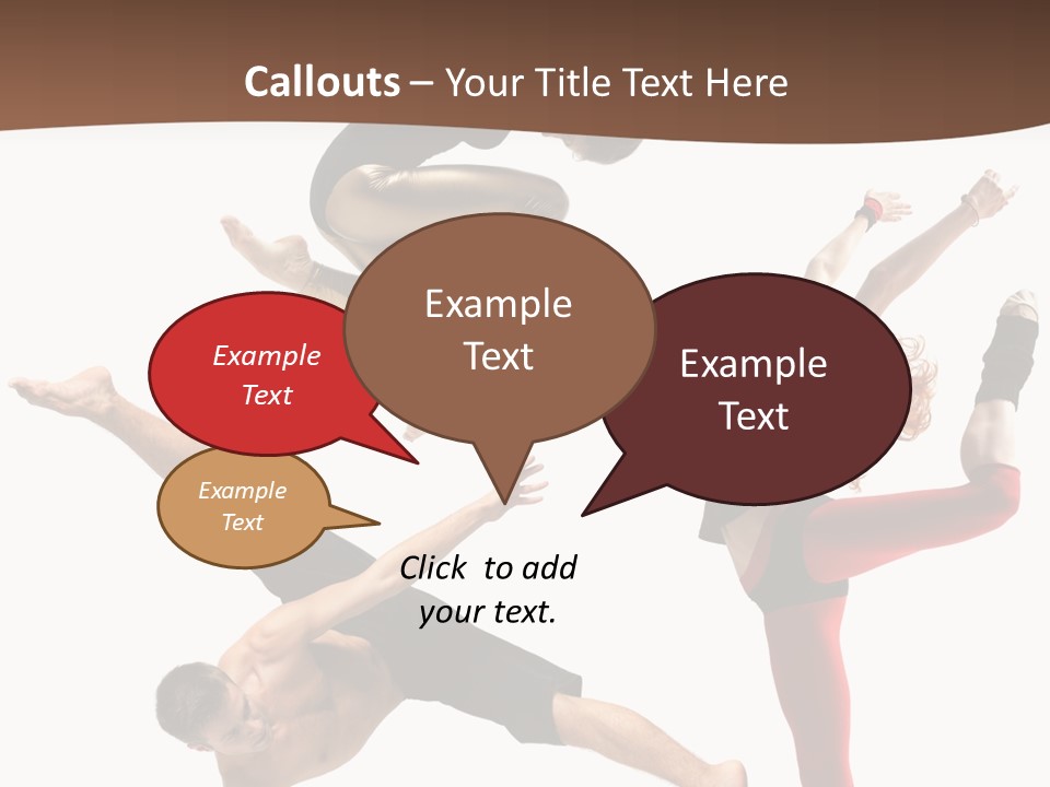 Sporty Temptation Fitness PowerPoint Template