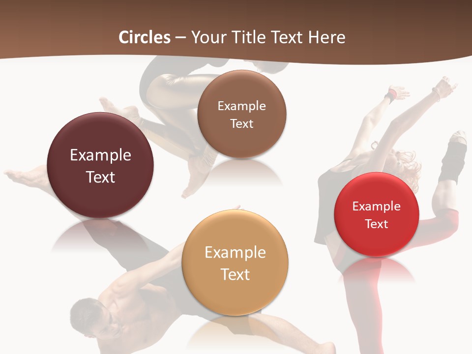 Sporty Temptation Fitness PowerPoint Template