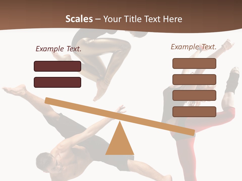 Sporty Temptation Fitness PowerPoint Template