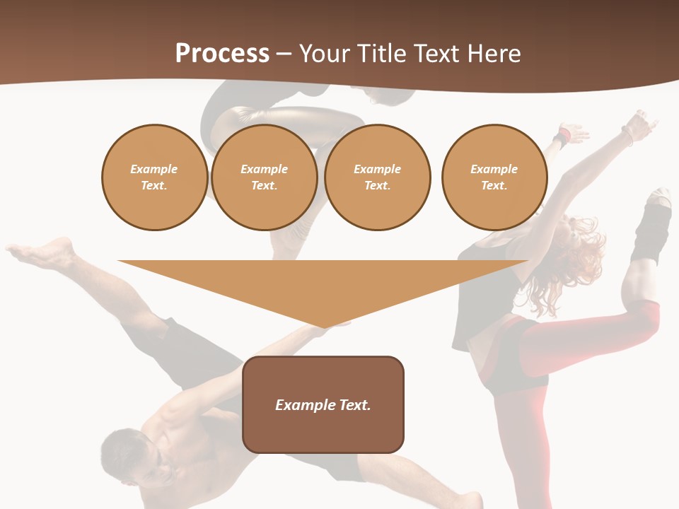 Sporty Temptation Fitness PowerPoint Template