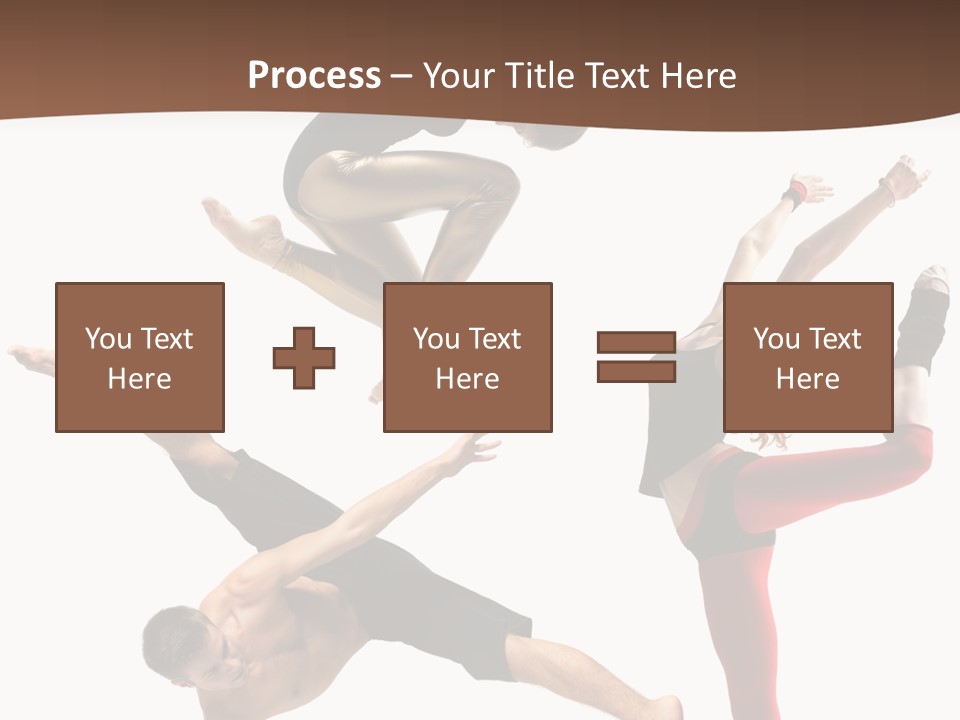 Sporty Temptation Fitness PowerPoint Template