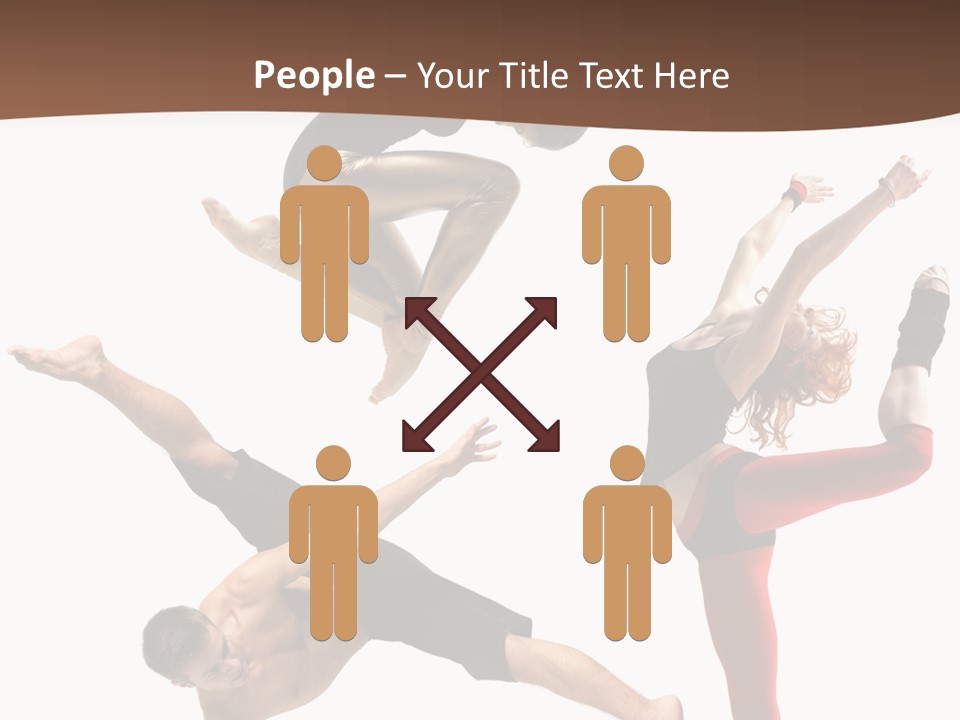 Sporty Temptation Fitness PowerPoint Template