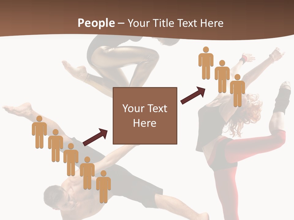 Sporty Temptation Fitness PowerPoint Template