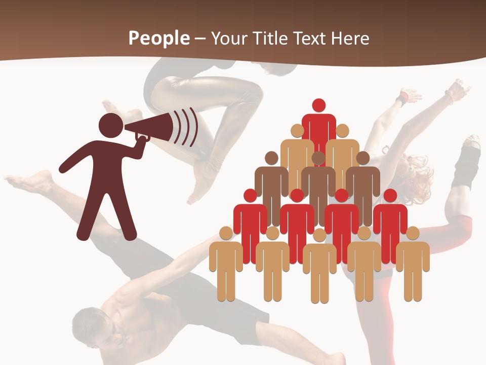 Sporty Temptation Fitness PowerPoint Template