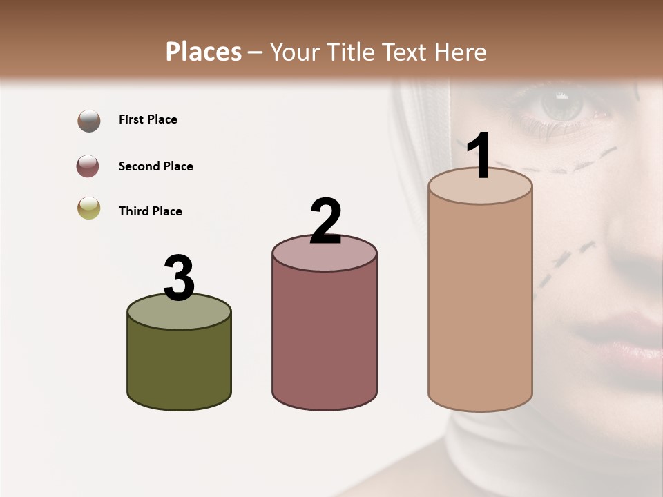 Bandage Background Sterile PowerPoint Template