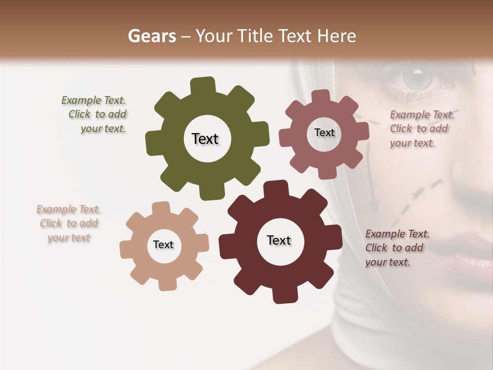 Bandage Background Sterile PowerPoint Template