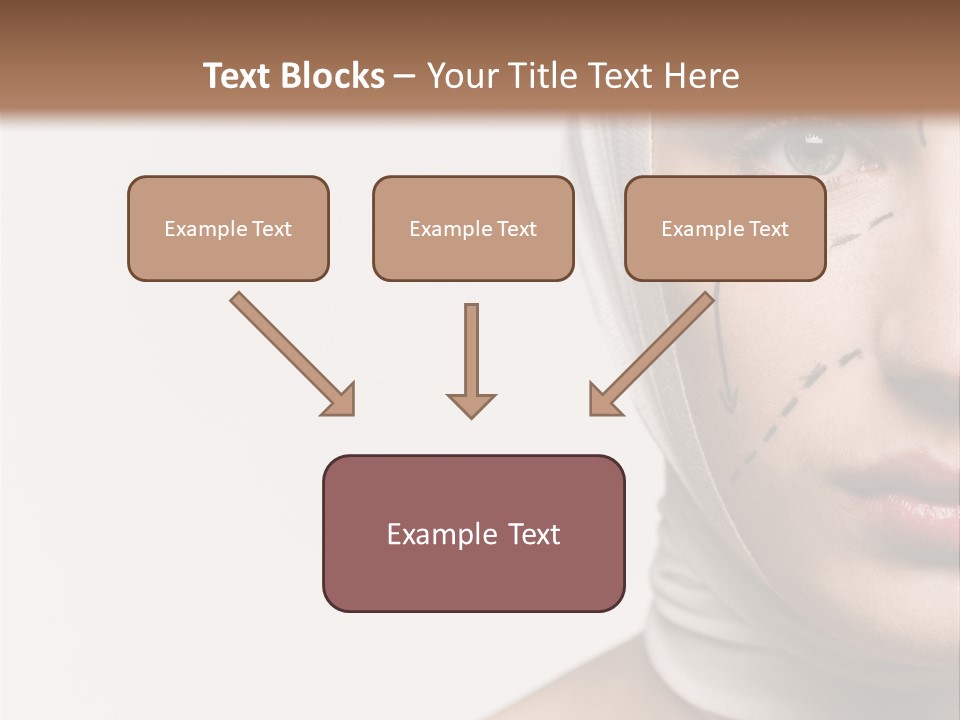 Bandage Background Sterile PowerPoint Template