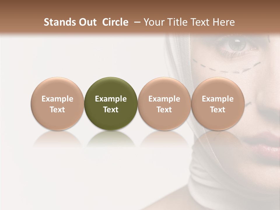 Bandage Background Sterile PowerPoint Template