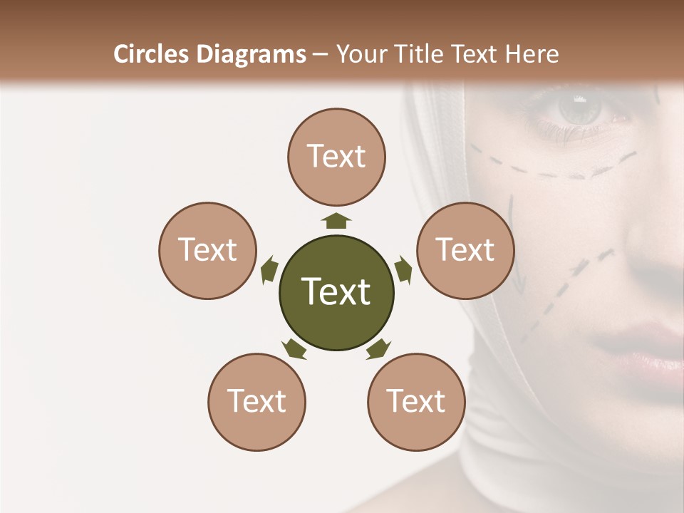 Bandage Background Sterile PowerPoint Template