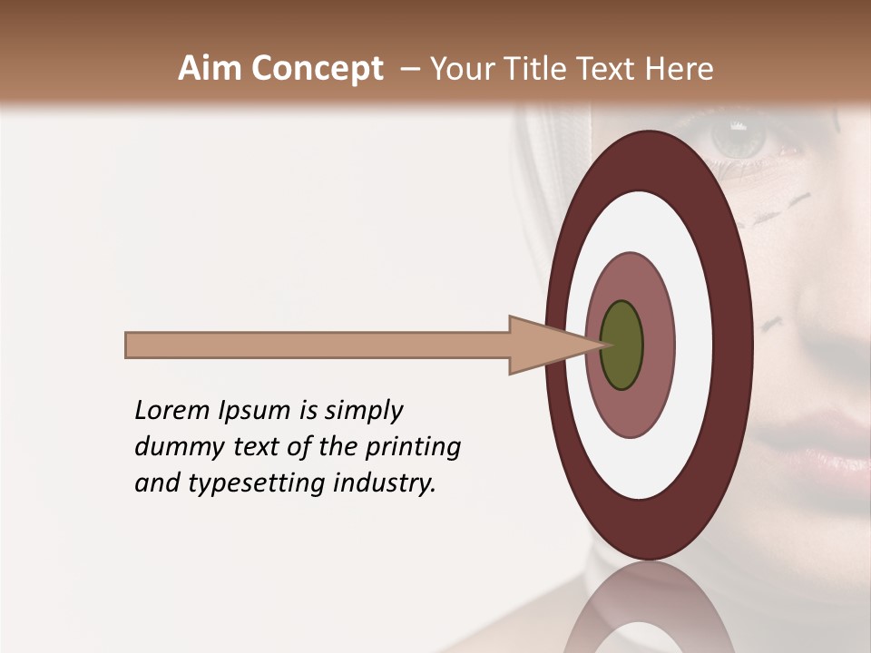 Bandage Background Sterile PowerPoint Template