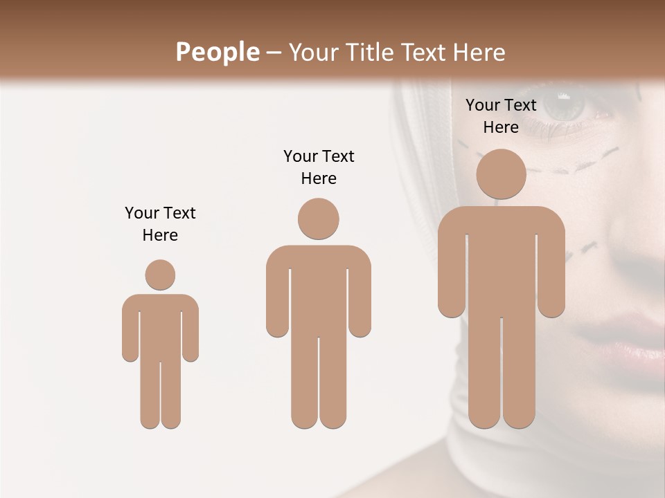 Bandage Background Sterile PowerPoint Template