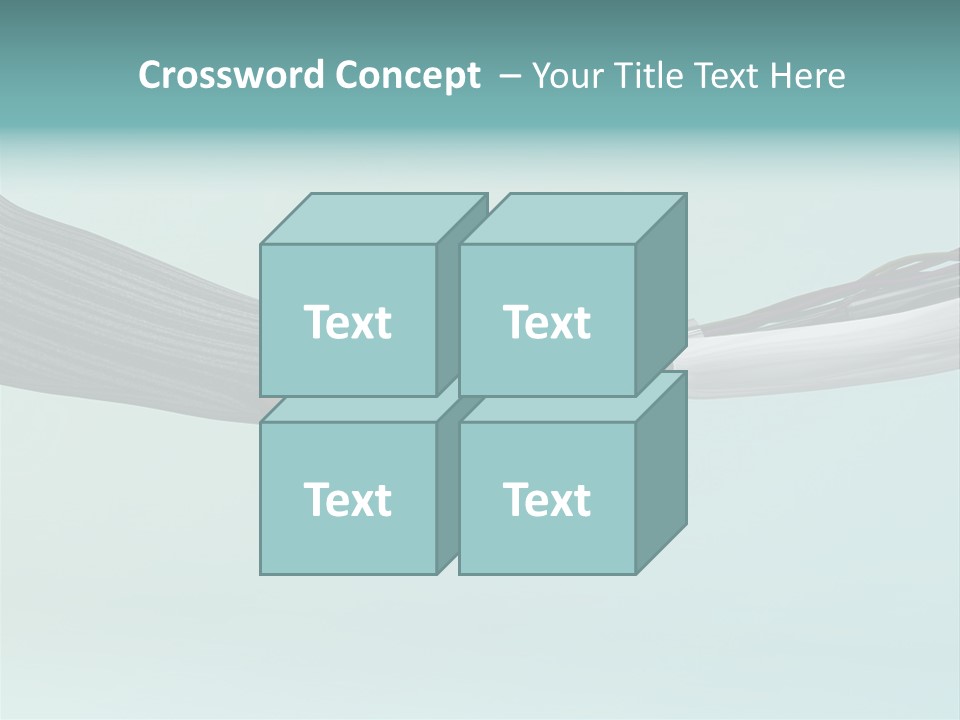 Cyborg Technology Friendship PowerPoint Template