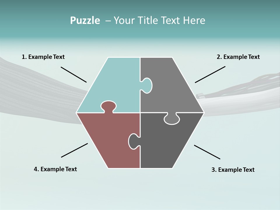 Cyborg Technology Friendship PowerPoint Template