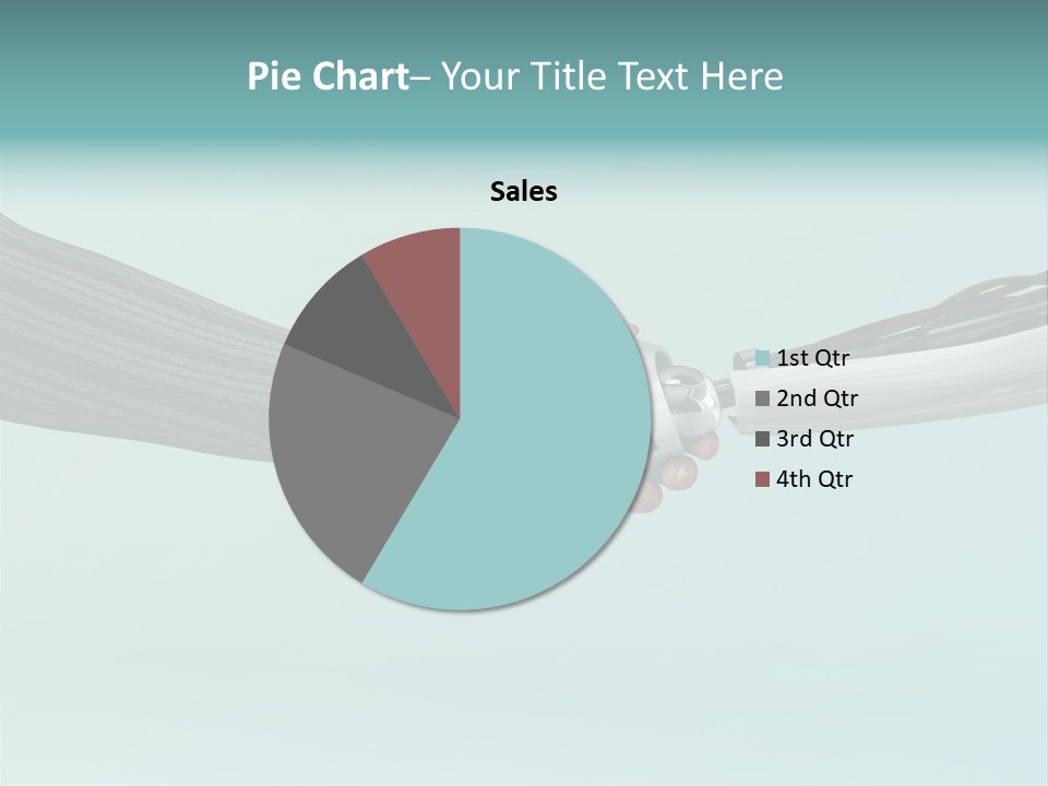 Cyborg Technology Friendship PowerPoint Template