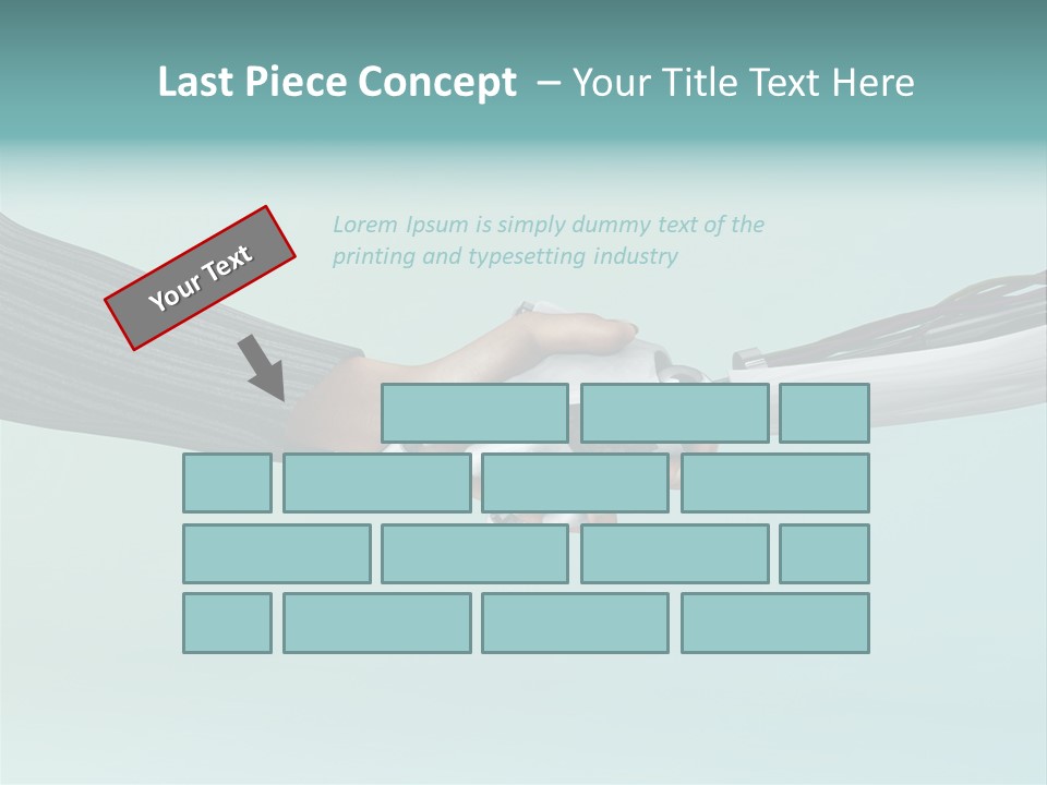Cyborg Technology Friendship PowerPoint Template