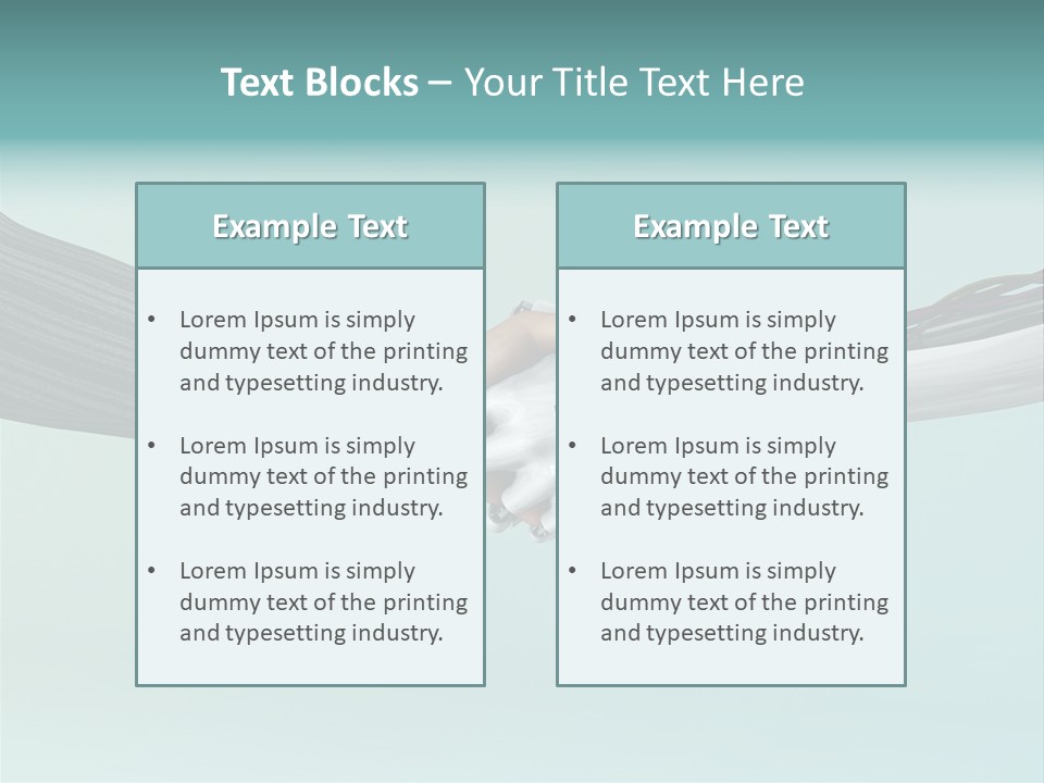 Cyborg Technology Friendship PowerPoint Template