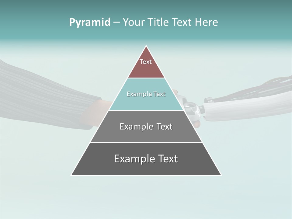Cyborg Technology Friendship PowerPoint Template
