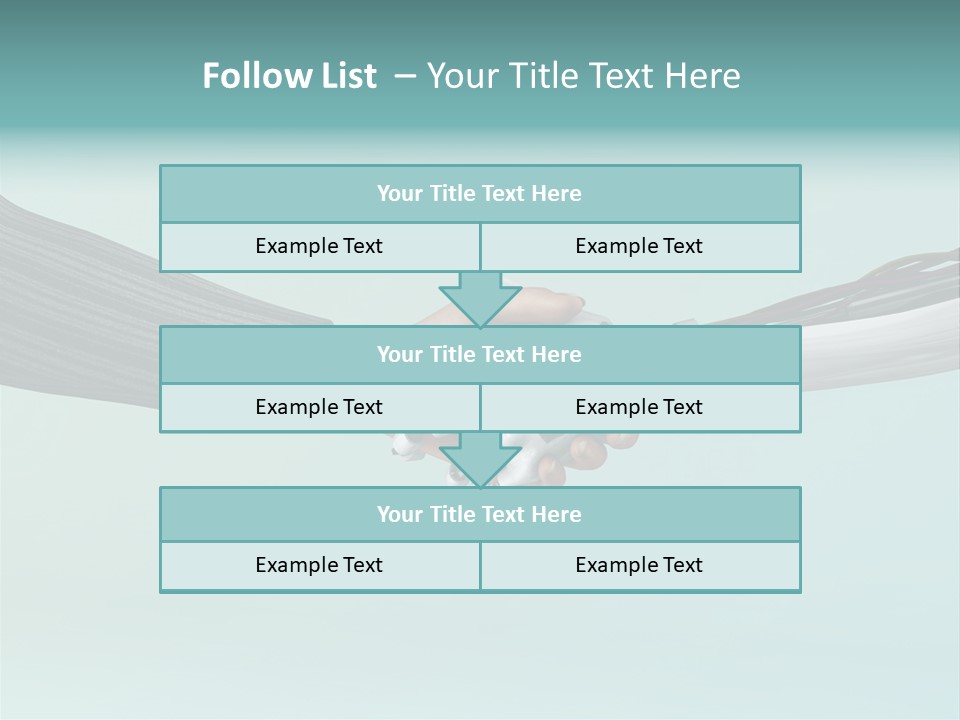 Cyborg Technology Friendship PowerPoint Template