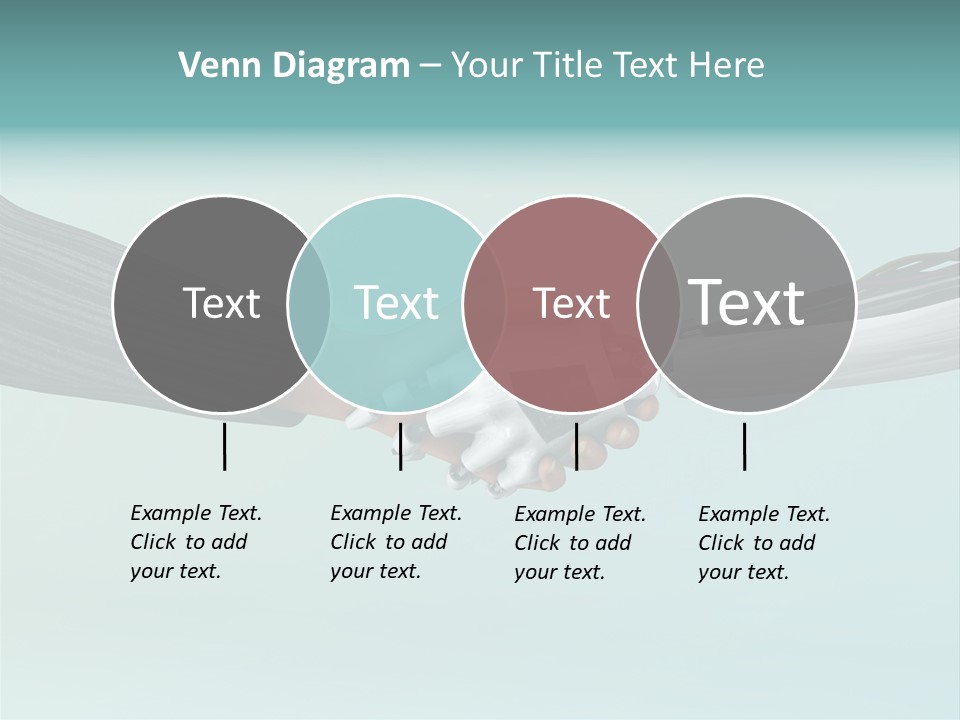 Cyborg Technology Friendship PowerPoint Template