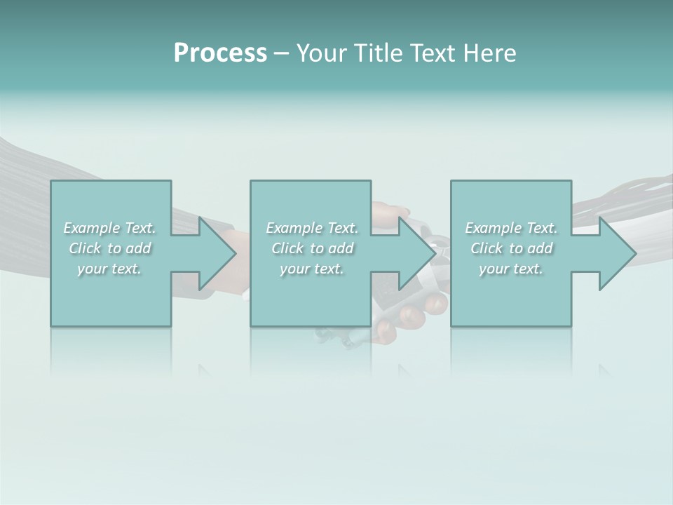 Cyborg Technology Friendship PowerPoint Template