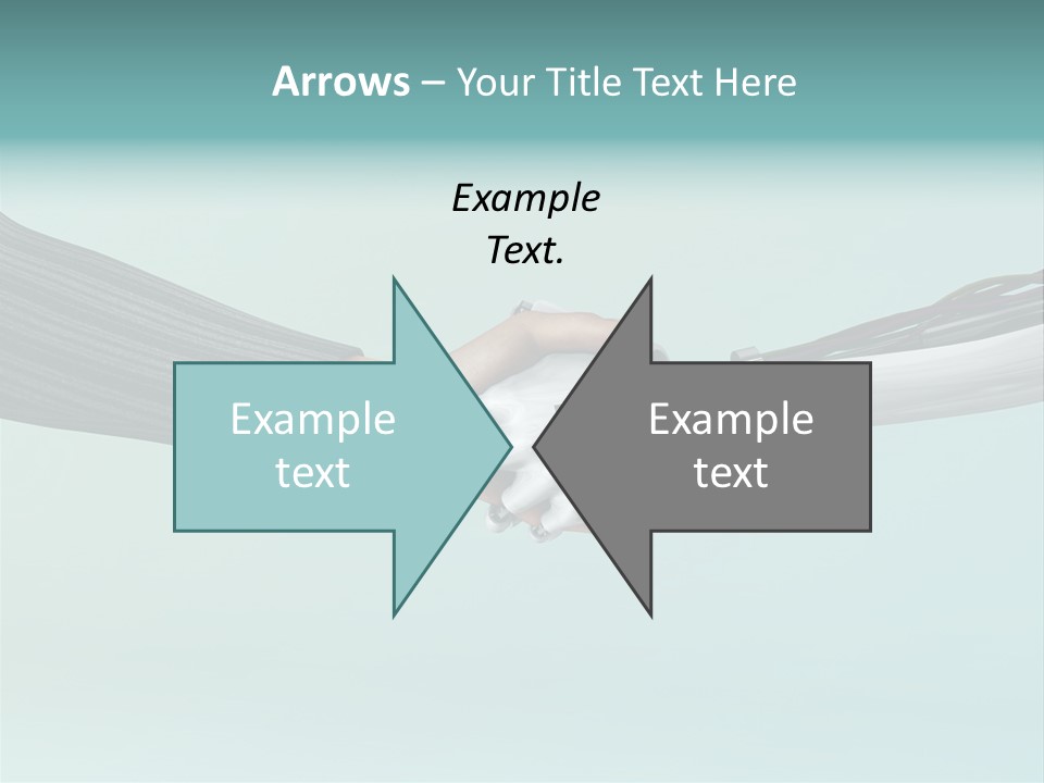Cyborg Technology Friendship PowerPoint Template