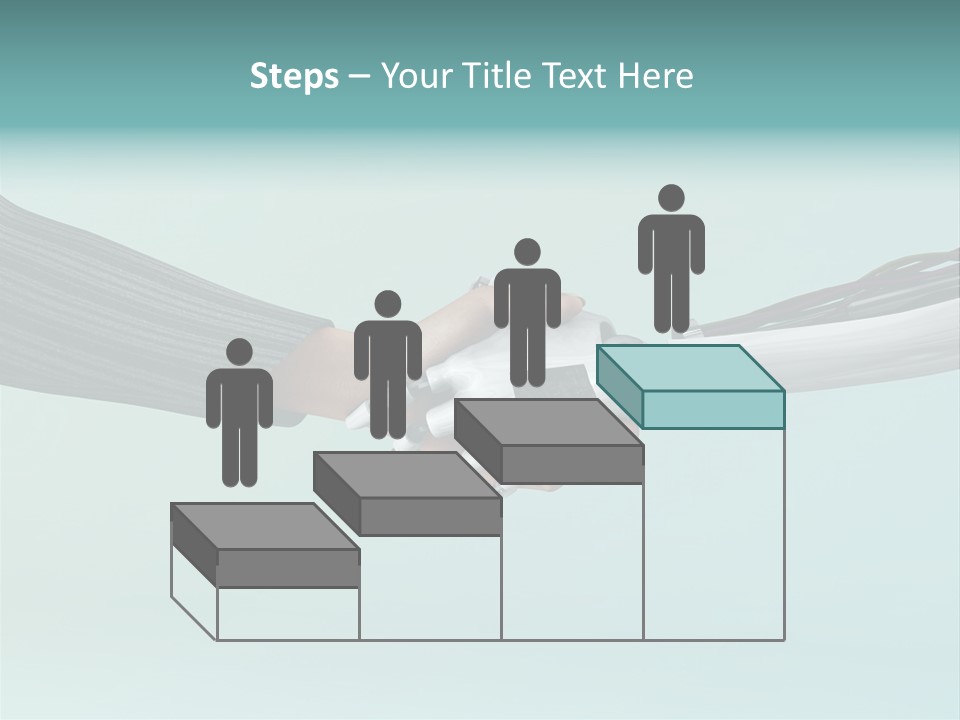 Cyborg Technology Friendship PowerPoint Template