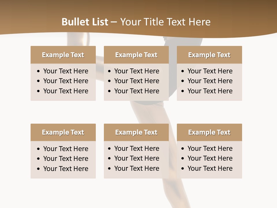 Behavior Jump Elegance PowerPoint Template