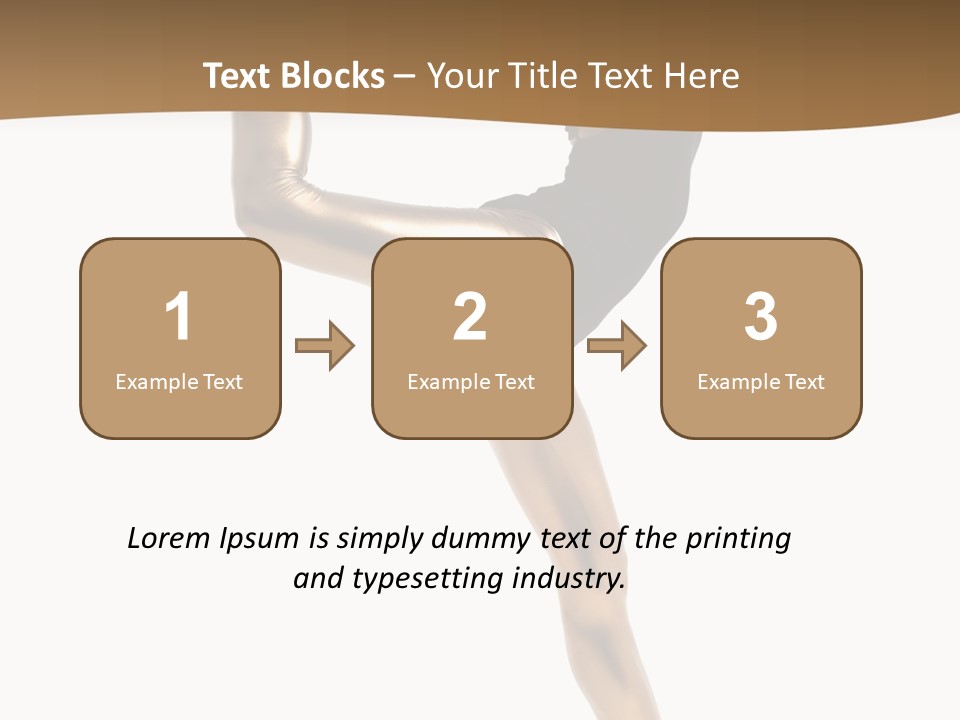 Behavior Jump Elegance PowerPoint Template