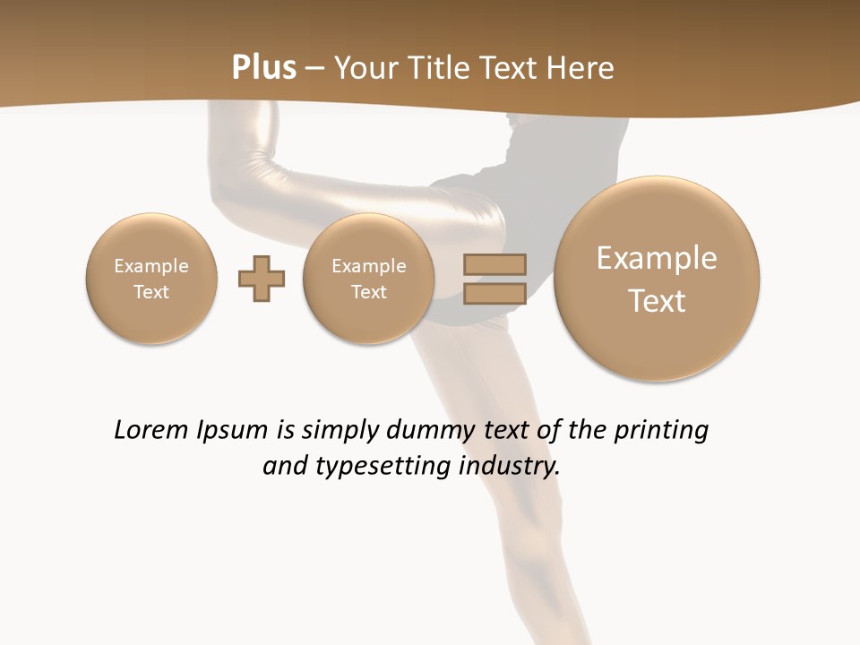 Behavior Jump Elegance PowerPoint Template