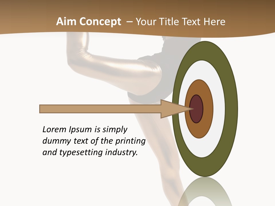 Behavior Jump Elegance PowerPoint Template